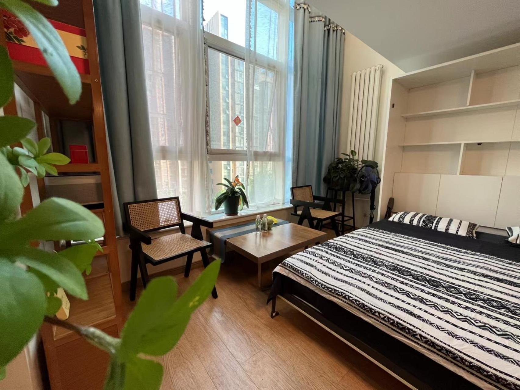 בייג'ינג Chaoyang Joy City Hardcover Apartment מראה חיצוני תמונה