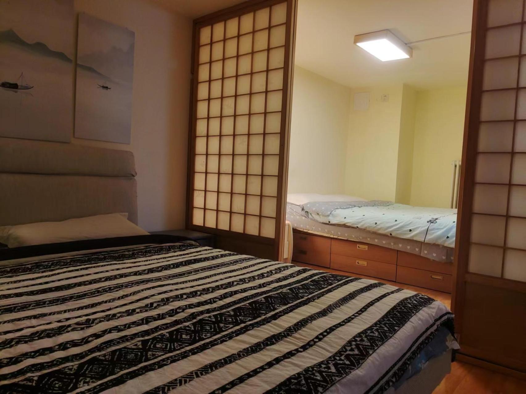 בייג'ינג Chaoyang Joy City Hardcover Apartment מראה חיצוני תמונה