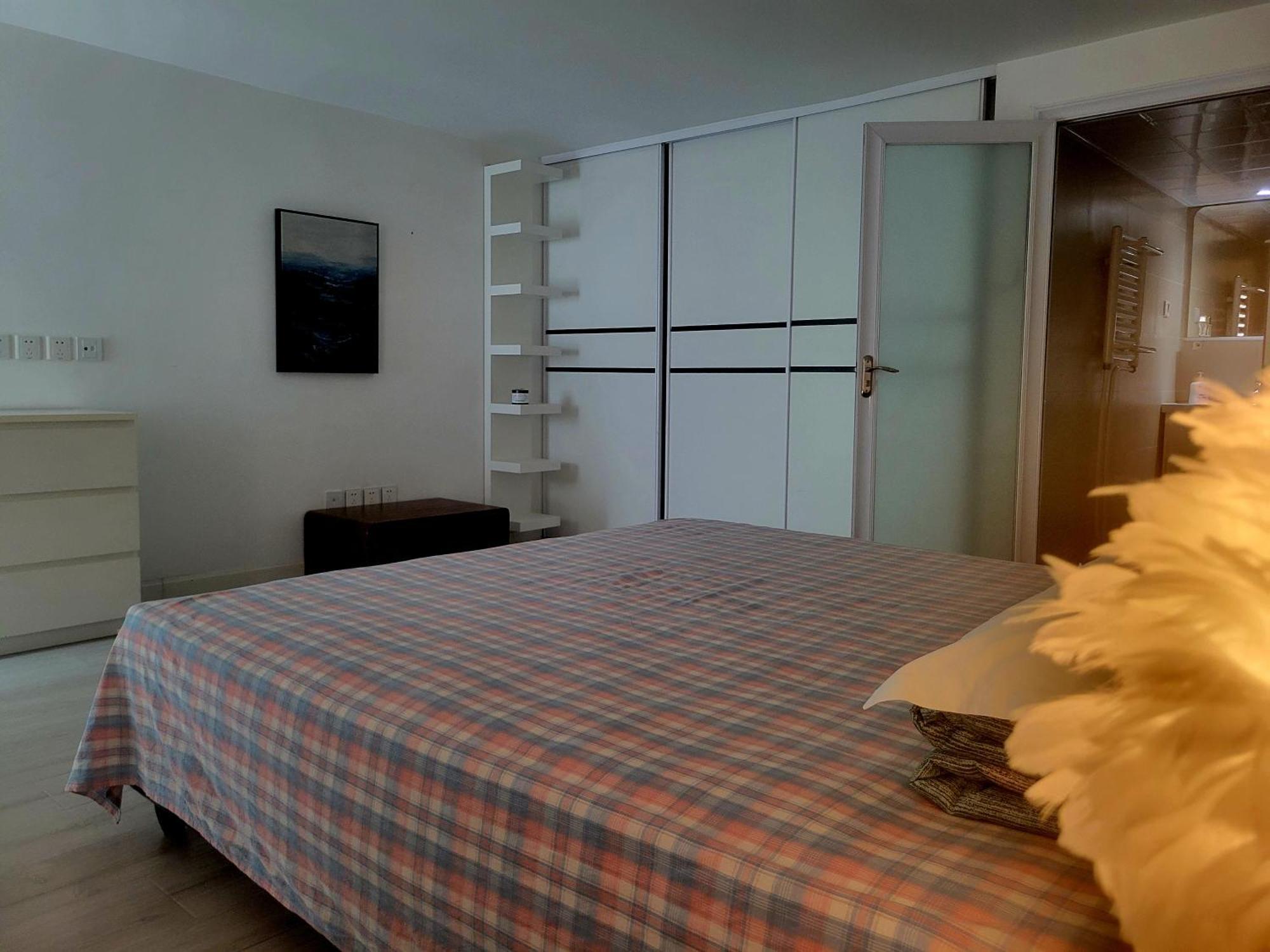 בייג'ינג Chaoyang Joy City Hardcover Apartment מראה חיצוני תמונה