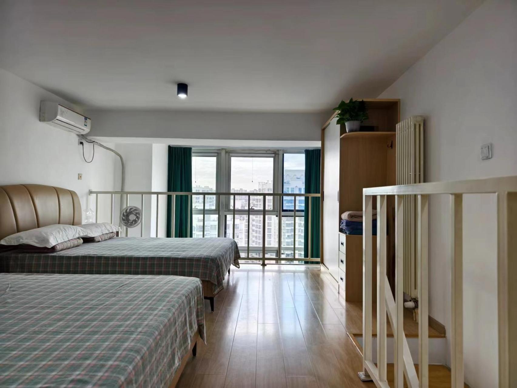 בייג'ינג Chaoyang Joy City Hardcover Apartment מראה חיצוני תמונה