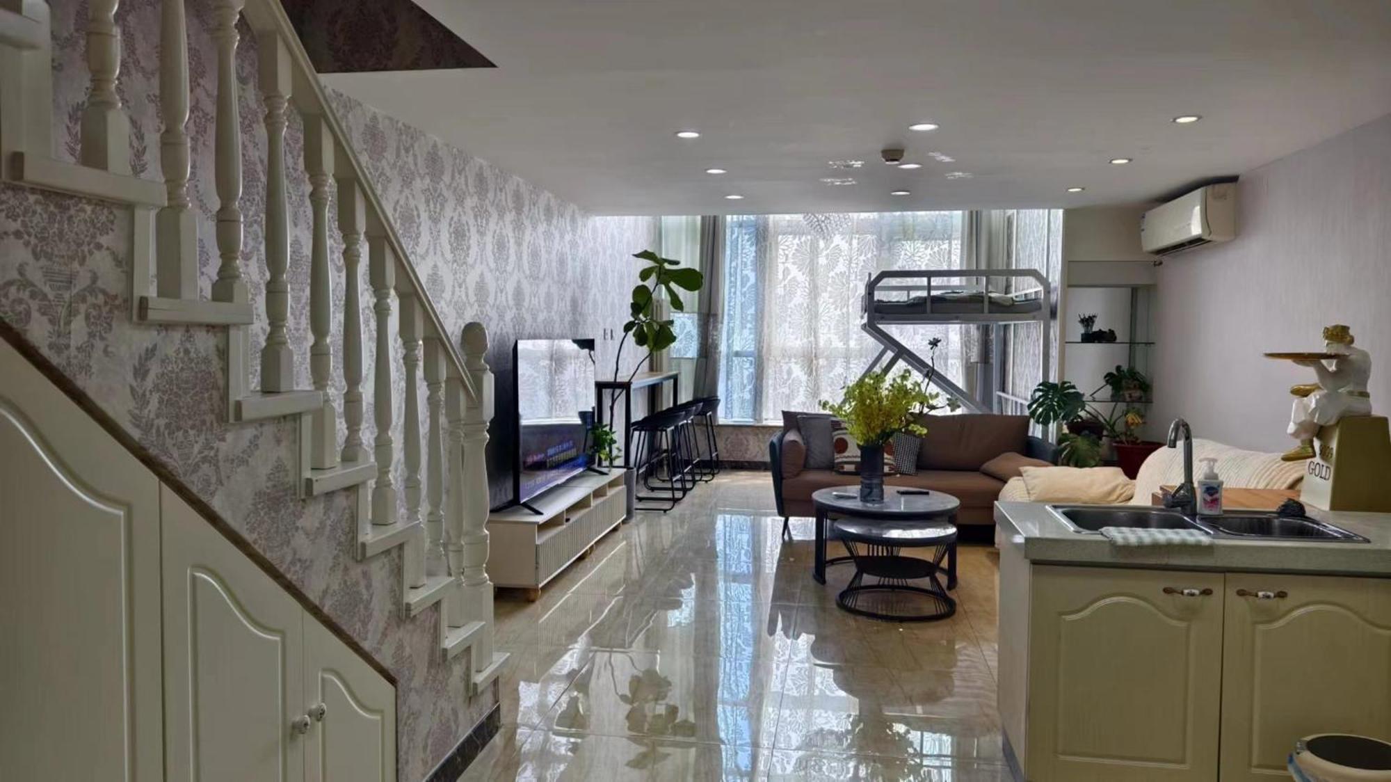 בייג'ינג Chaoyang Joy City Hardcover Apartment מראה חיצוני תמונה